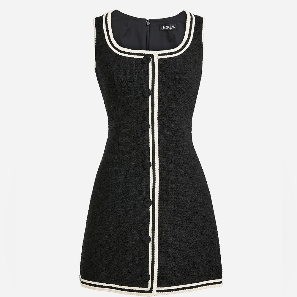 J.Crew Sophia sleeveless dress in tweed